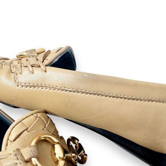 Robert Zur Perlata Shell True Glove Tan Leather Driving Loafers Women’s Size 7.5 - Picture 8 of 10